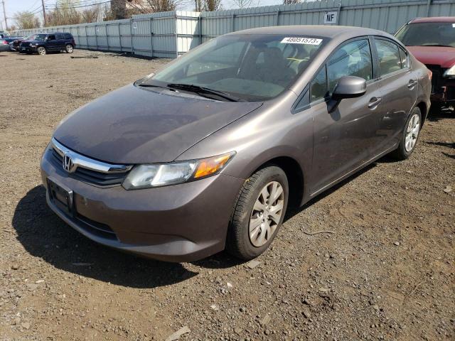 HONDA CIVIC LX 2012 2hgfb2f52ch529292