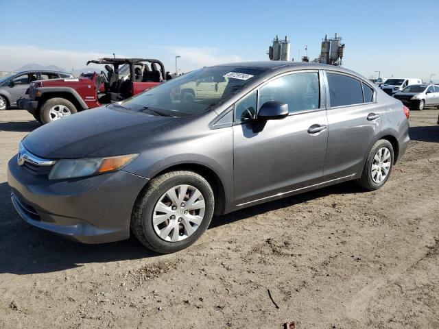 HONDA CIVIC LX 2012 2hgfb2f52ch567444