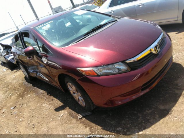 HONDA CIVIC SDN 2012 2hgfb2f52ch578279