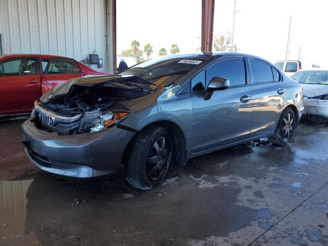 HONDA CIVIC LX 2012 2hgfb2f52ch583434