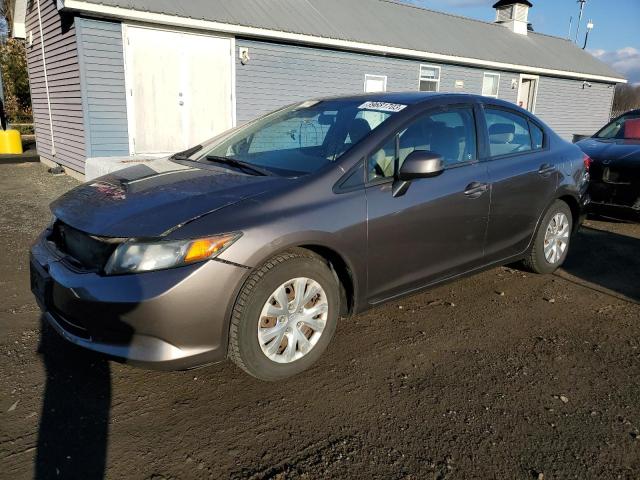 HONDA CIVIC LX 2012 2hgfb2f52ch589542