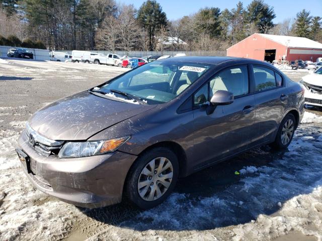 HONDA CIVIC 2012 2hgfb2f52ch612057