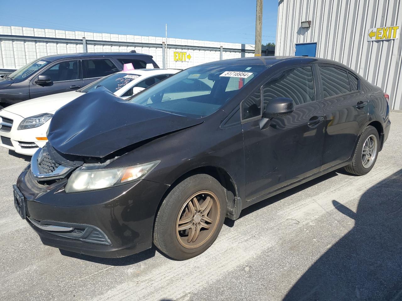 HONDA CIVIC 2013 2hgfb2f52dh528290