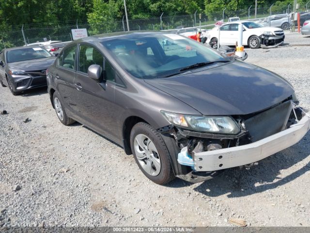 HONDA CIVIC 2013 2hgfb2f52dh544327