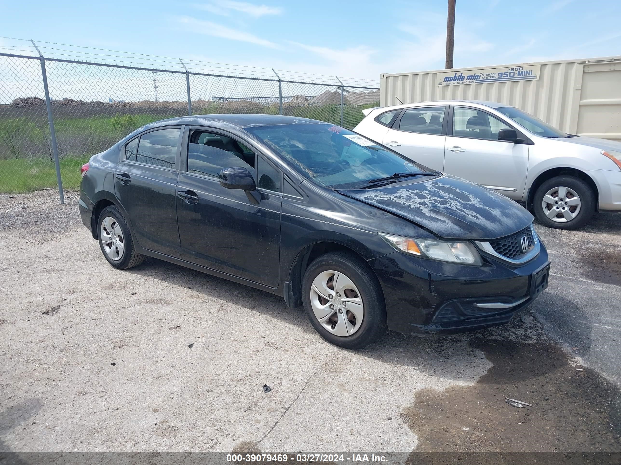 HONDA CIVIC 2013 2hgfb2f52dh544621