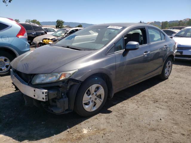 HONDA CIVIC LX 2013 2hgfb2f52dh589624