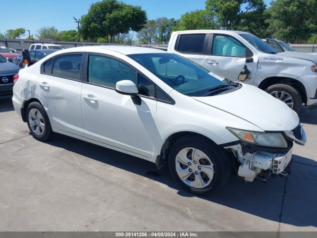 HONDA CIVIC 2013 2hgfb2f52dh599909