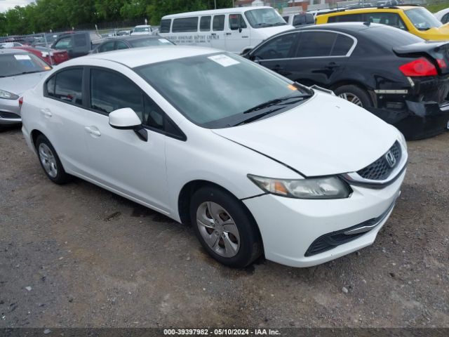 HONDA CIVIC 2013 2hgfb2f52dh600315