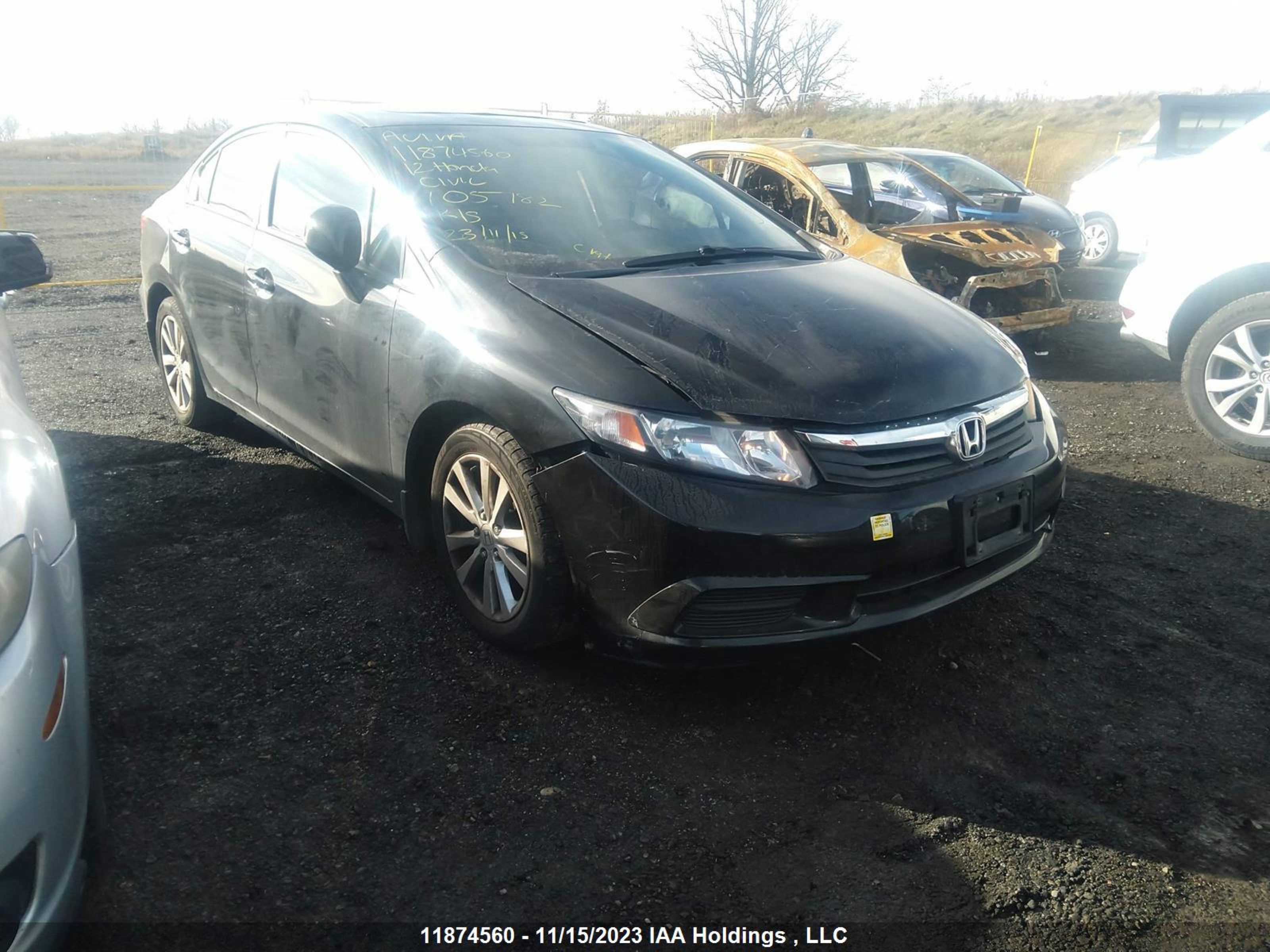 HONDA CIVIC 2012 2hgfb2f53ch105782