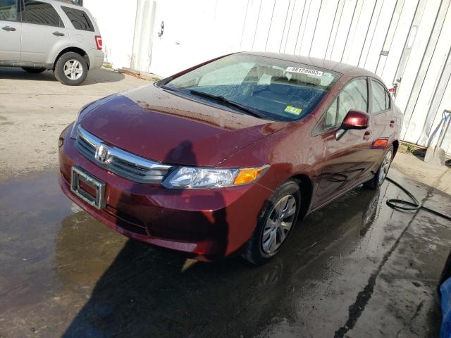 HONDA CIVIC LX 2012 2hgfb2f53ch568053