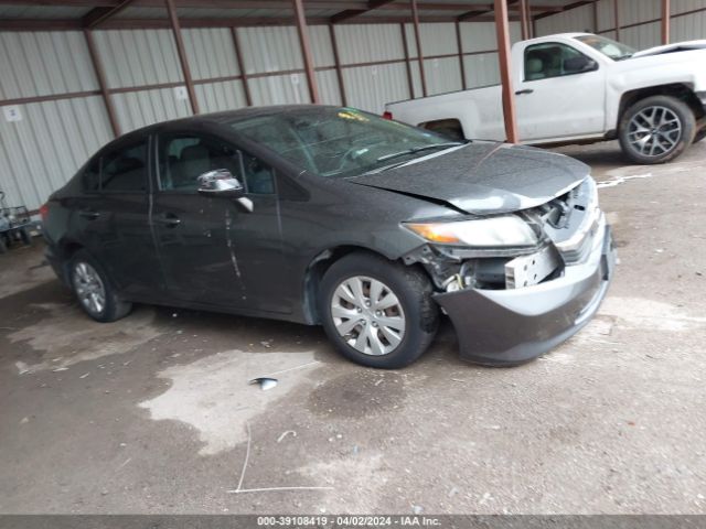 HONDA CIVIC 2012 2hgfb2f53ch586391