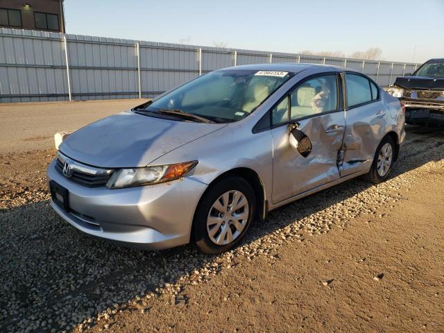 HONDA CIVIC LX 2012 2hgfb2f53ch590411