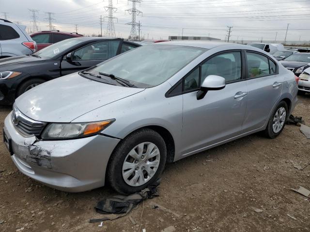 HONDA CIVIC LX 2012 2hgfb2f53ch605134