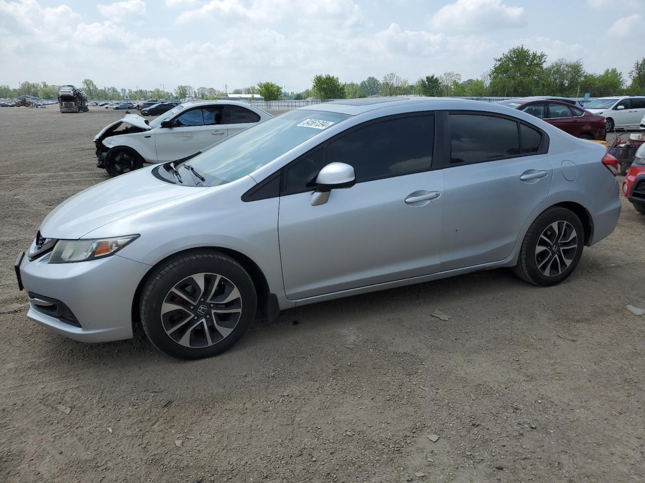 HONDA CIVIC 2013 2hgfb2f53dh024329