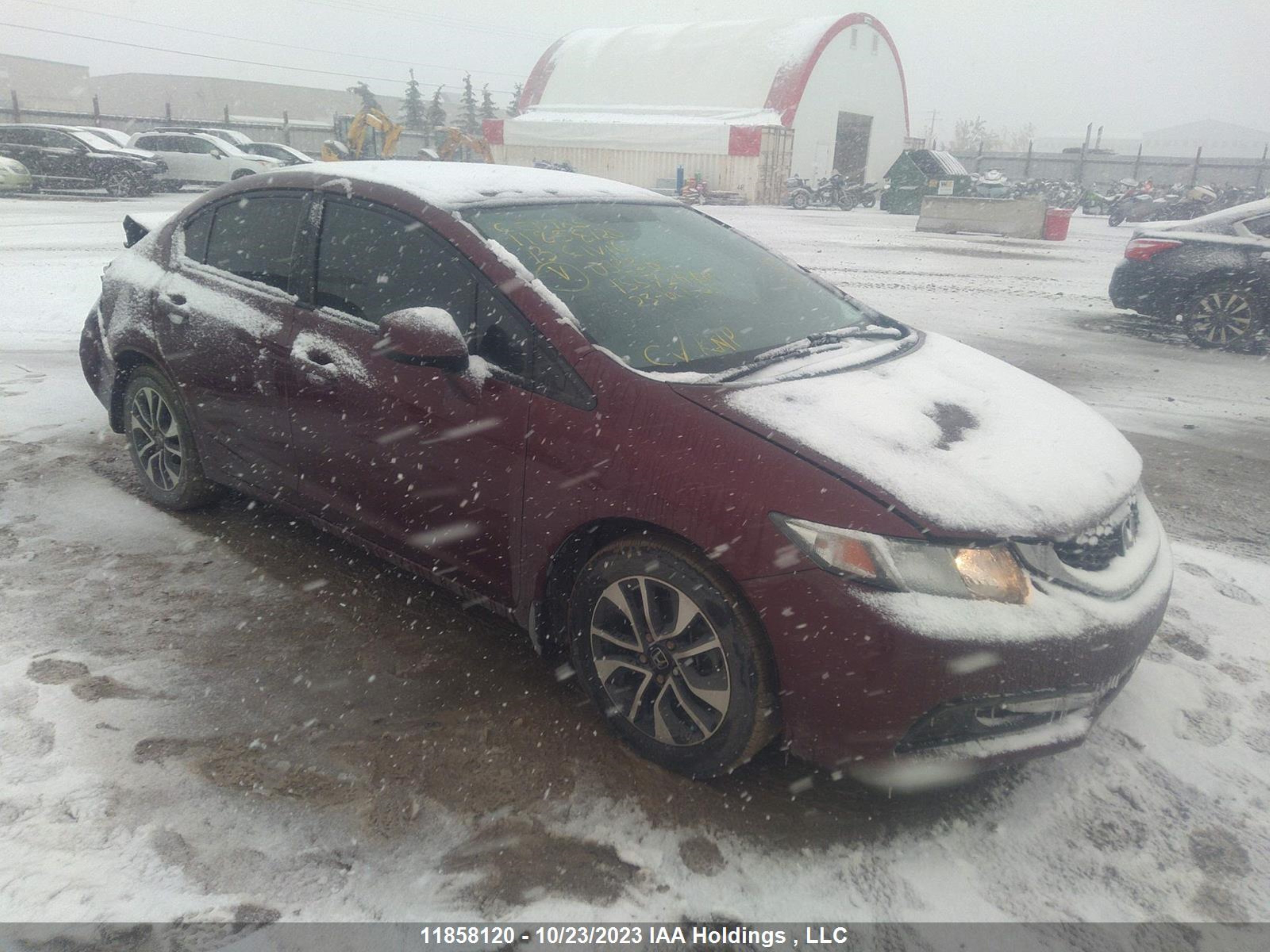 HONDA CIVIC 2013 2hgfb2f53dh033368