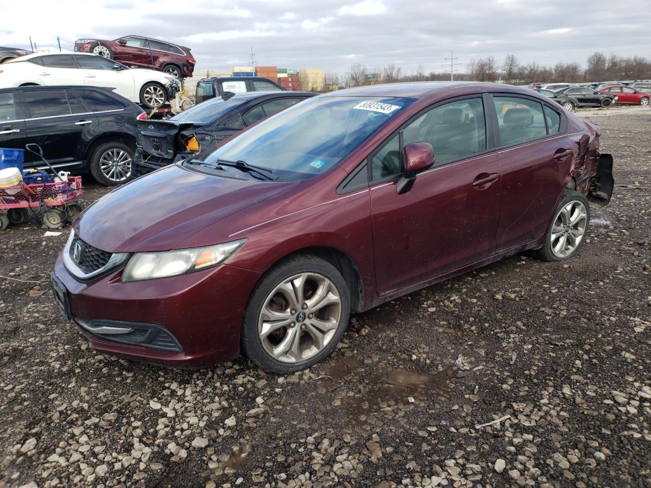 HONDA CIVIC 2013 2hgfb2f53dh513118