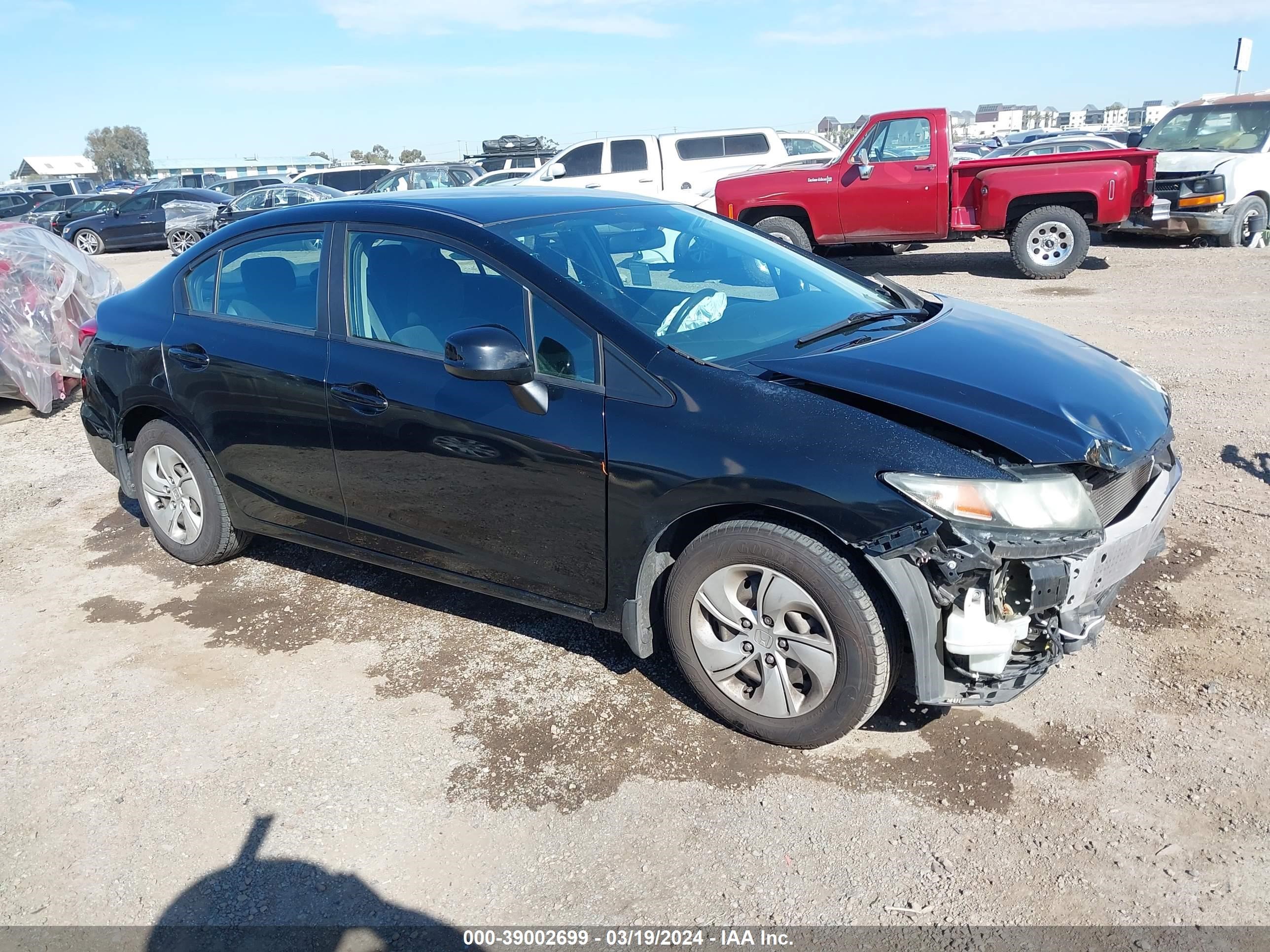 HONDA CIVIC 2013 2hgfb2f53dh518545