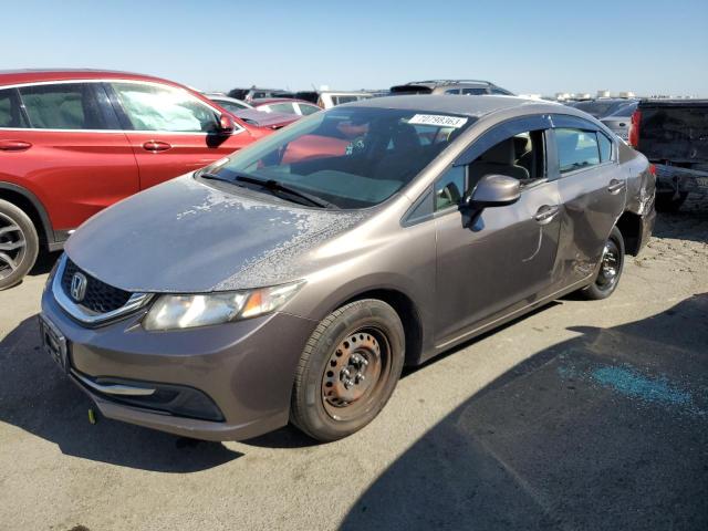 HONDA CIVIC LX 2013 2hgfb2f53dh527021