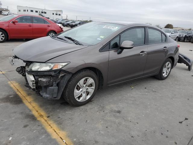 HONDA CIVIC LX 2013 2hgfb2f53dh564294