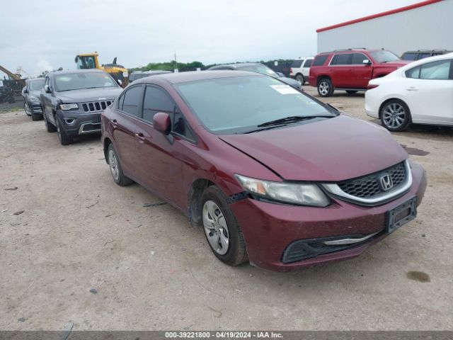 HONDA CIVIC 2013 2hgfb2f53dh576686