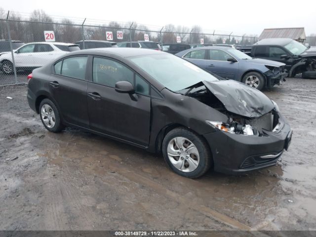 HONDA CIVIC 2013 2hgfb2f53dh588191