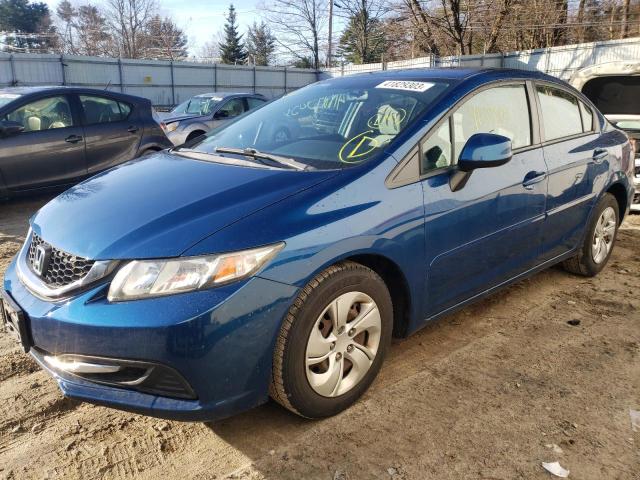 HONDA CIVIC LX 2013 2hgfb2f53dh588546