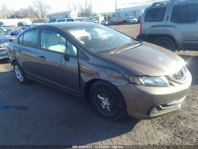 HONDA CIVIC SEDAN 2014 2hgfb2f53eh507238