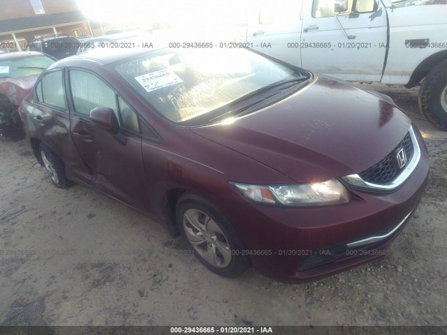 HONDA CIVIC SEDAN 2014 2hgfb2f53eh519129