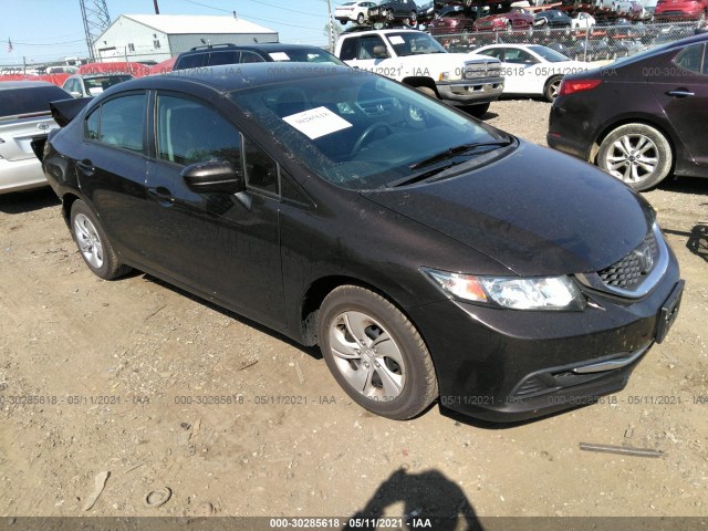 HONDA CIVIC SEDAN 2014 2hgfb2f53eh529661