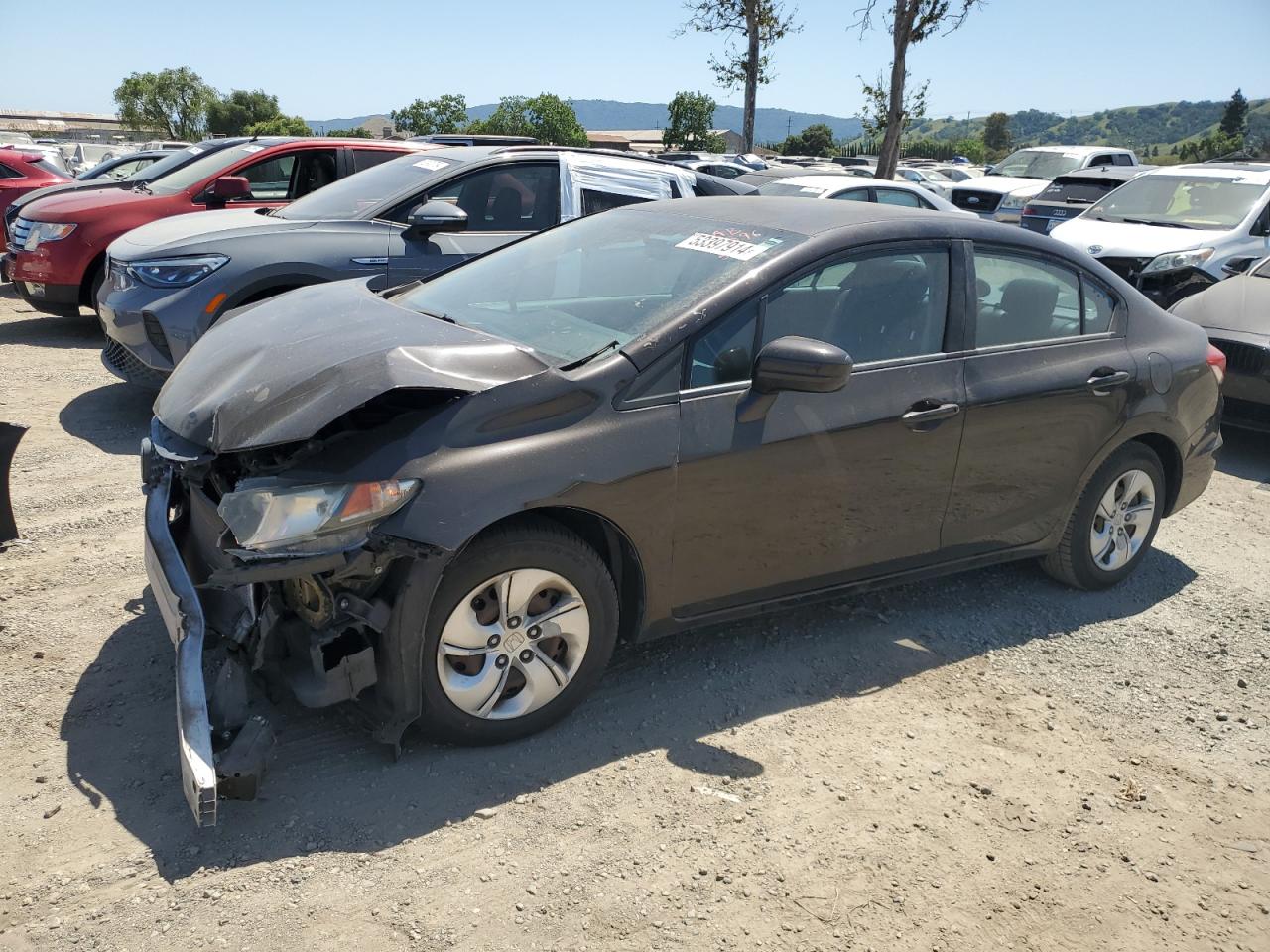 HONDA CIVIC 2014 2hgfb2f53eh536397