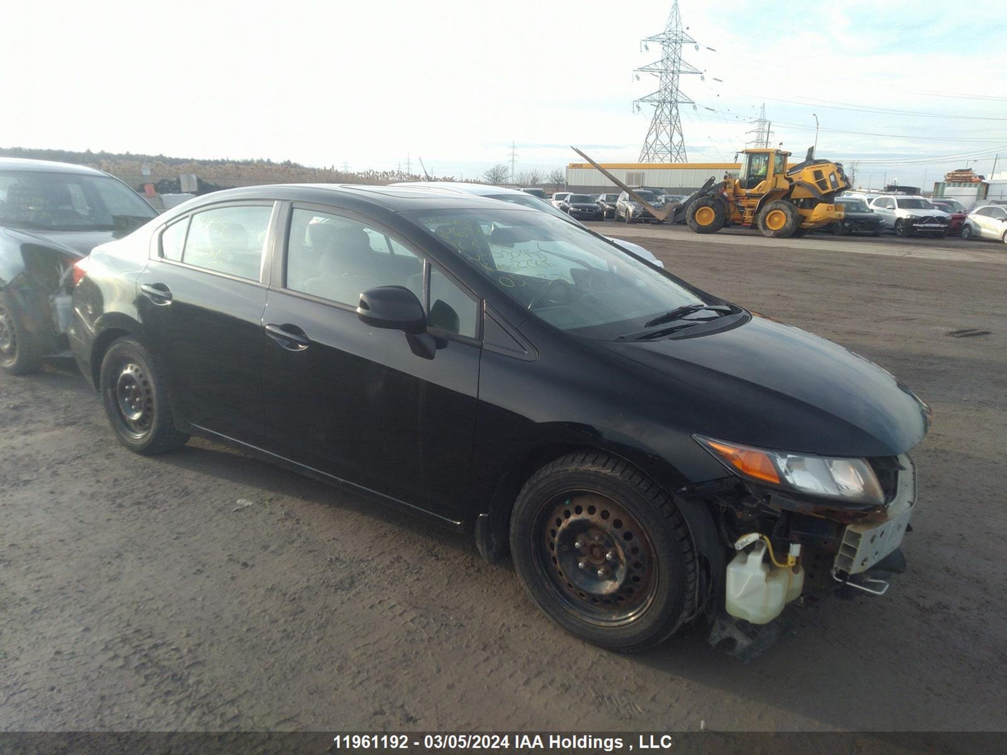 HONDA CIVIC 2012 2hgfb2f54ch030445