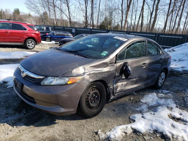 HONDA CIVIC LX 2012 2hgfb2f54ch508945