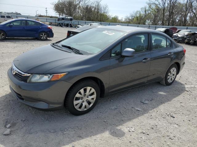 HONDA CIVIC LX 2012 2hgfb2f54ch557210