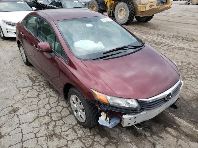 HONDA CIVIC LX 2012 2hgfb2f54ch562505