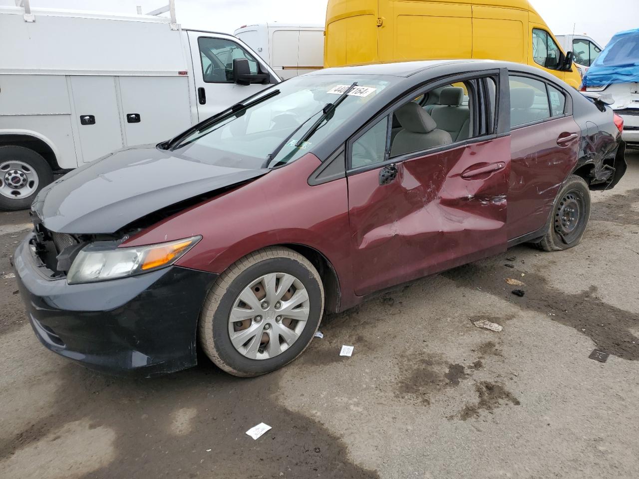 HONDA CIVIC 2012 2hgfb2f54ch581877