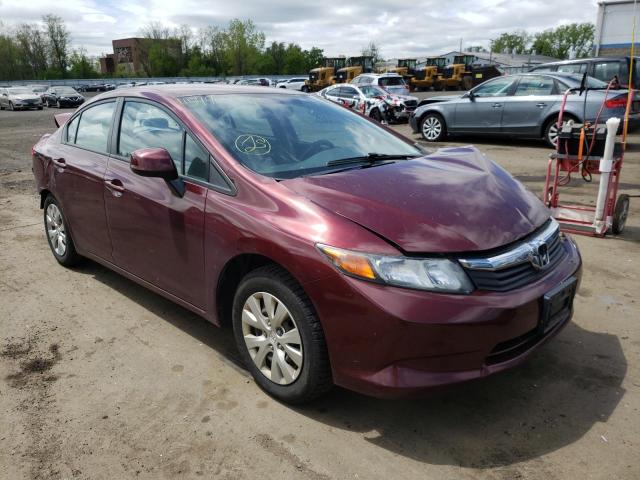 HONDA CIVIC LX 2012 2hgfb2f54ch582690