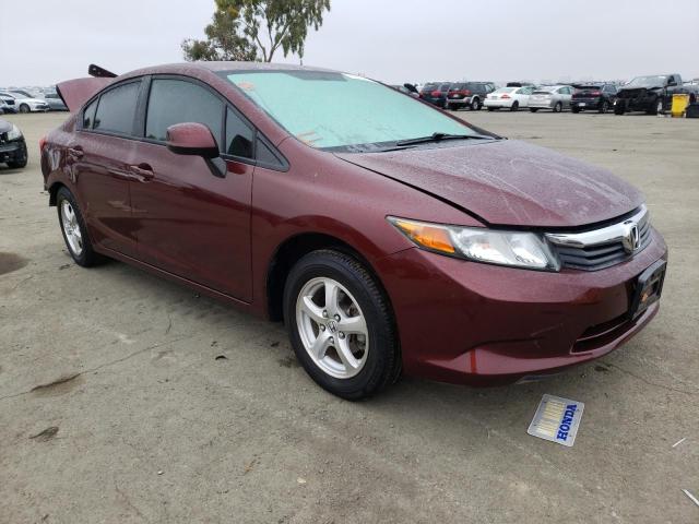 HONDA CIVIC LX 2012 2hgfb2f54ch592975