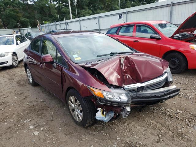 HONDA CIVIC LX 2012 2hgfb2f54ch594788