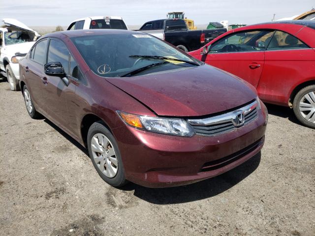 HONDA CIVIC LX 2012 2hgfb2f54ch600699