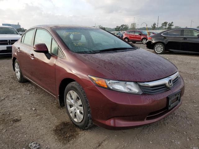 HONDA CIVIC LX 2012 2hgfb2f54ch603599