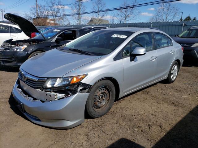 HONDA CIVIC LX 2012 2hgfb2f54ch612691