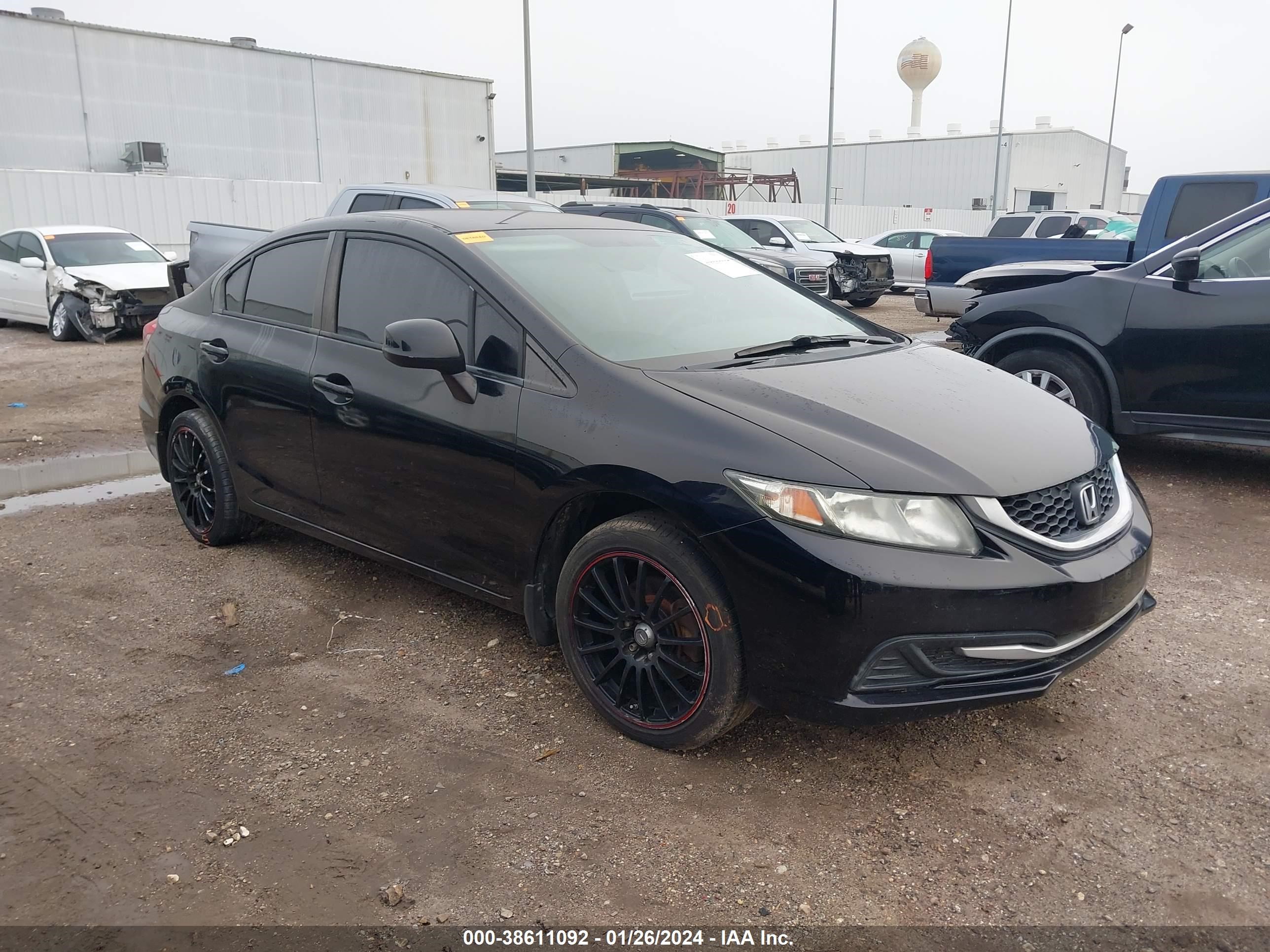 HONDA CIVIC 2013 2hgfb2f54dh538495