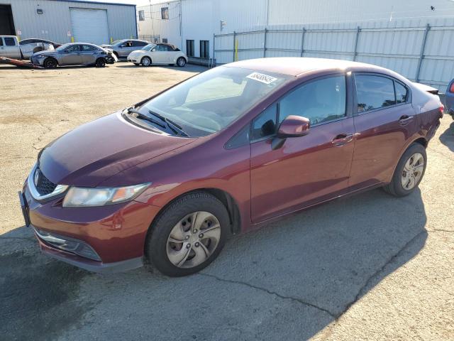 HONDA CIVIC LX 2013 2hgfb2f54dh549206