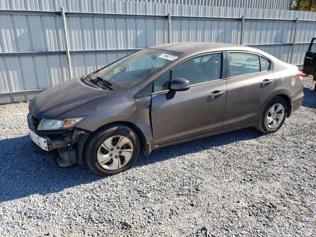 HONDA CIVIC 2013 2hgfb2f54dh552624