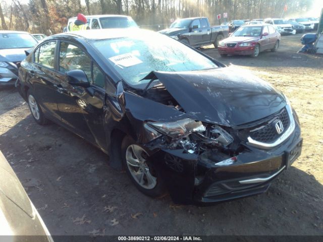 HONDA CIVIC 2013 2hgfb2f54dh561288