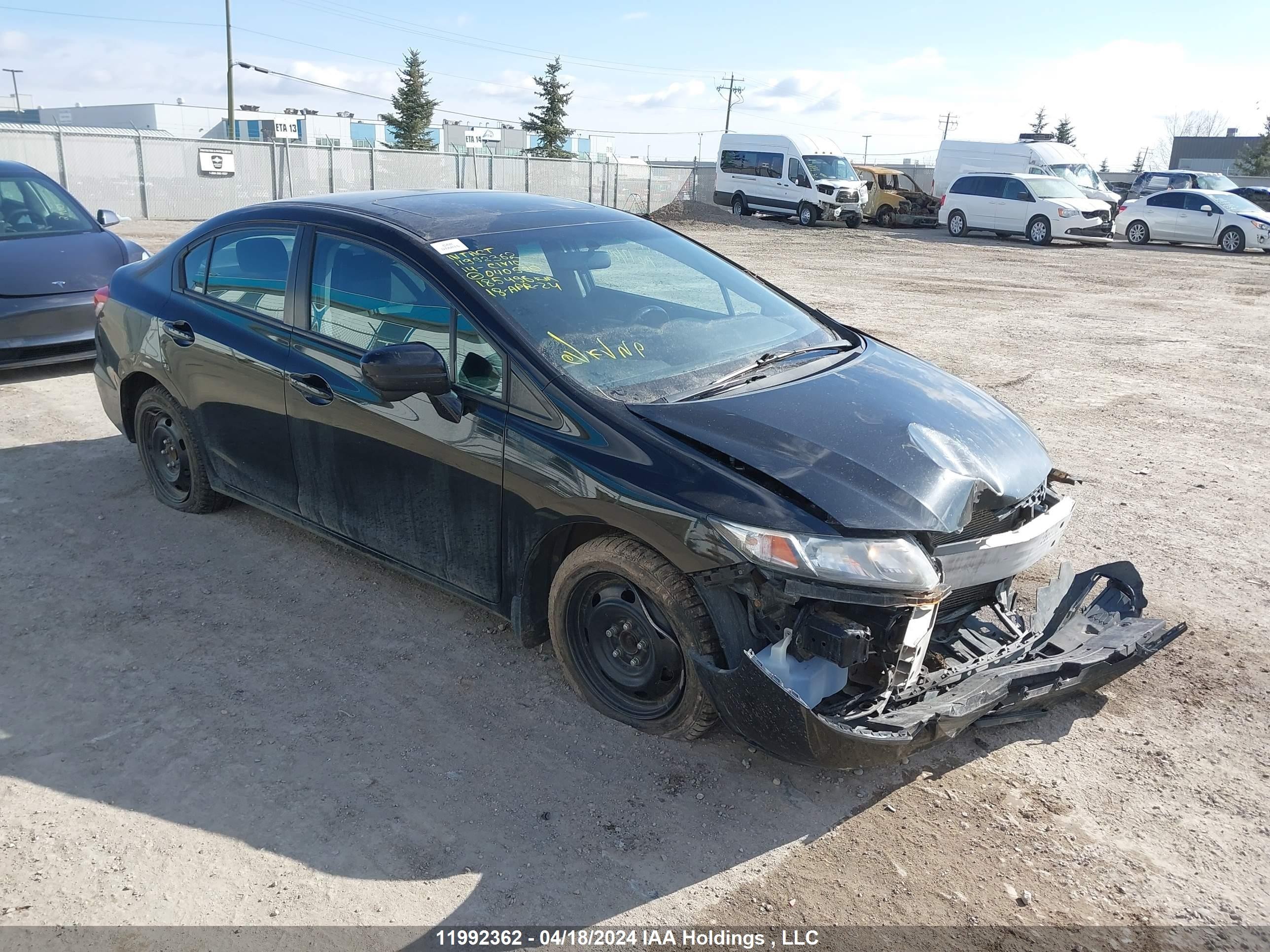 HONDA CIVIC 2014 2hgfb2f54eh040590