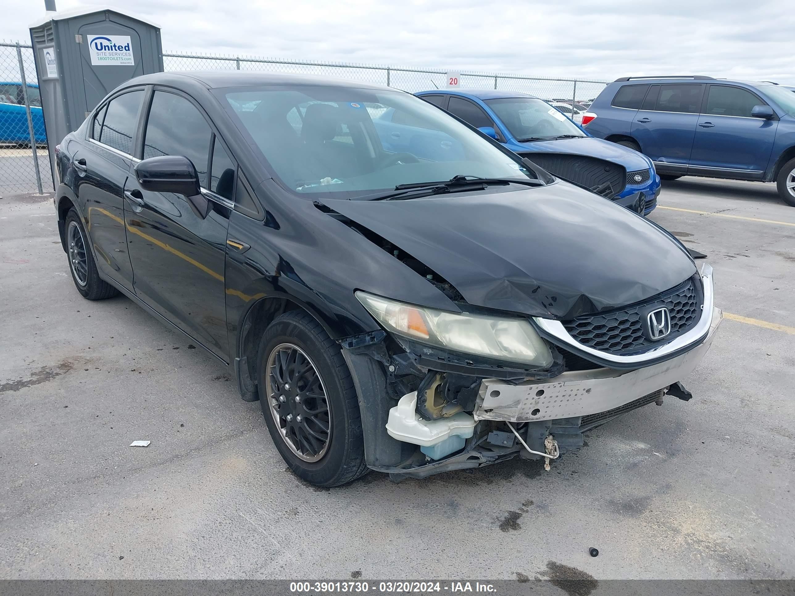 HONDA CIVIC 2014 2hgfb2f54eh512383