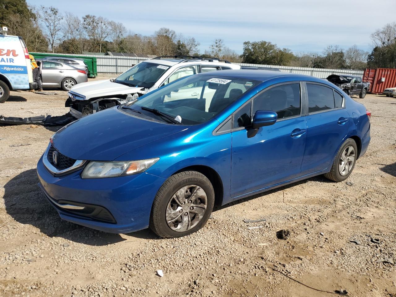 HONDA CIVIC 2014 2hgfb2f54eh532150