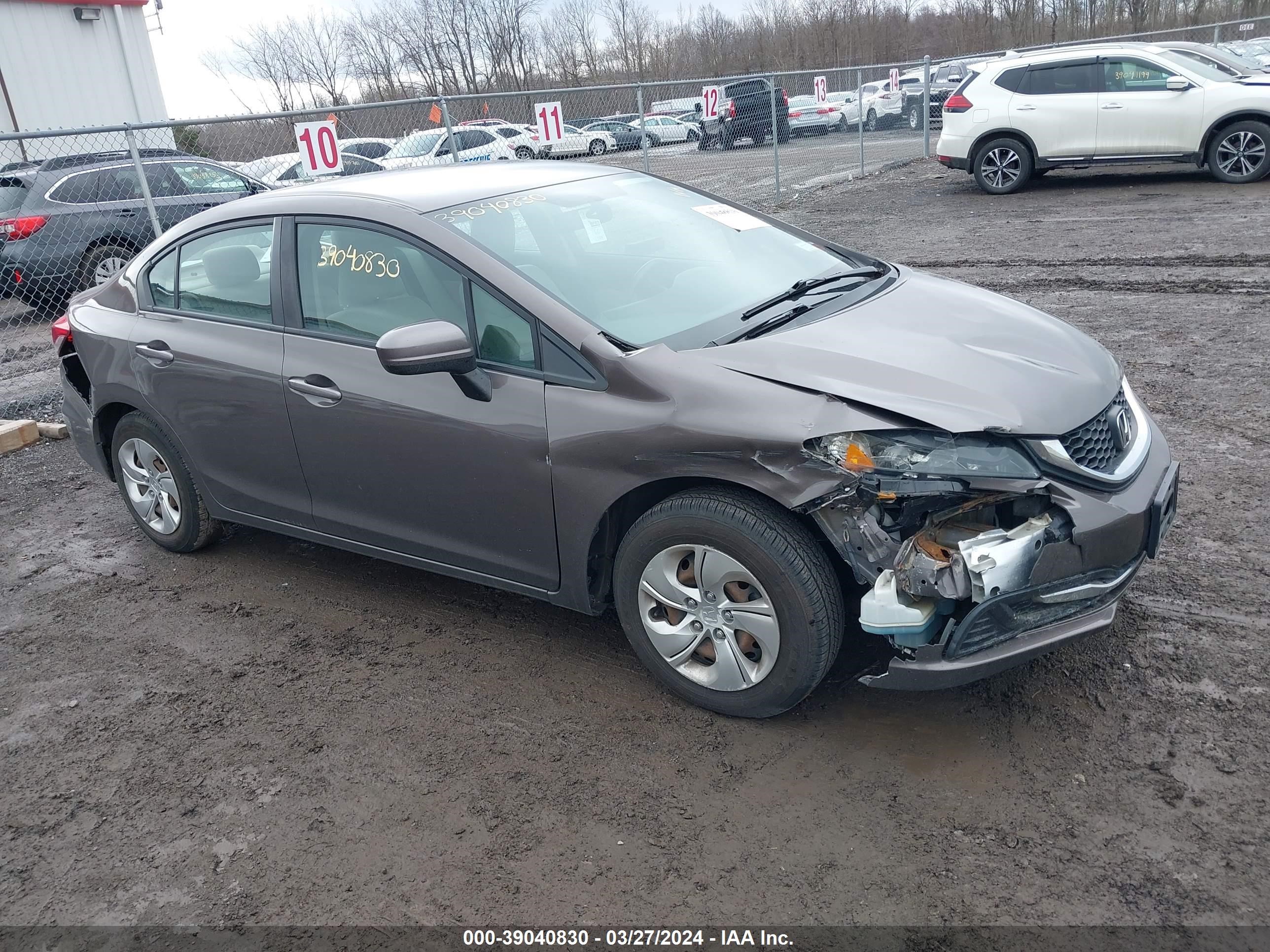 HONDA CIVIC 2014 2hgfb2f54eh535596