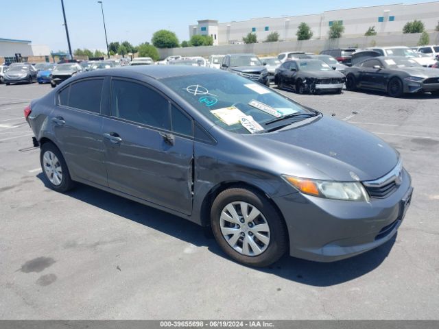 HONDA CIVIC 2012 2hgfb2f55ch313260